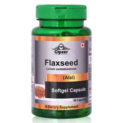 Cipzer flaxseed-softgel-capsule